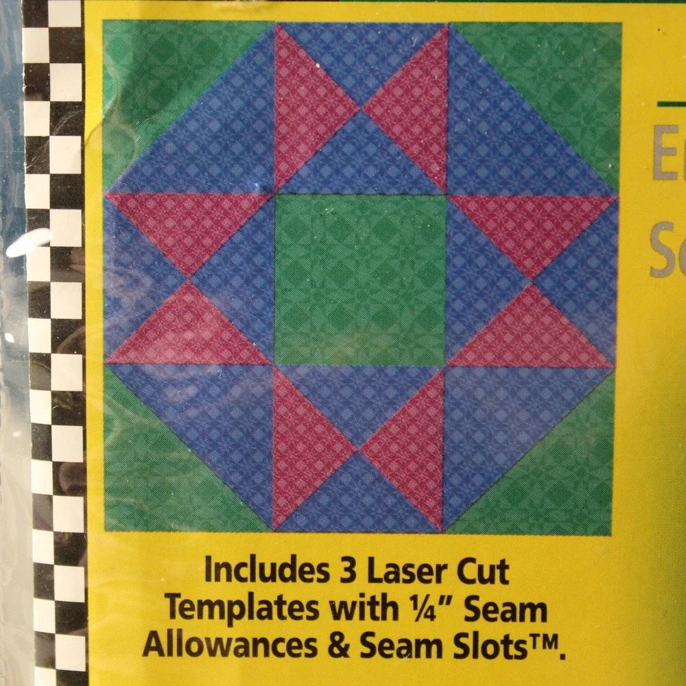 Omnigrid 4 Inch Template Set 3 Piece Laser Cut Quilt Templates 2219 New